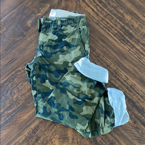 camo fleece lined pants